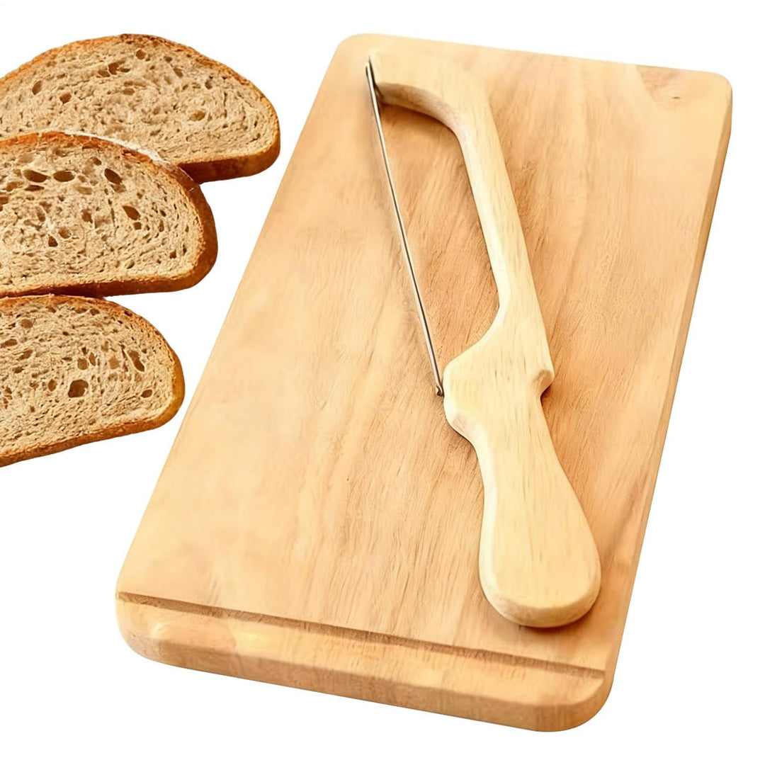 Brot-Schneidegerät Edelstahl Bagel-Schneidewerkzeug | Brot-Schneidebrett mit Schneidemesser für Toas