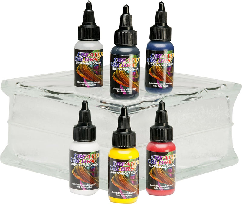 Createx Illustration Primary Set 508101 6x30ml Airbrush Farbe