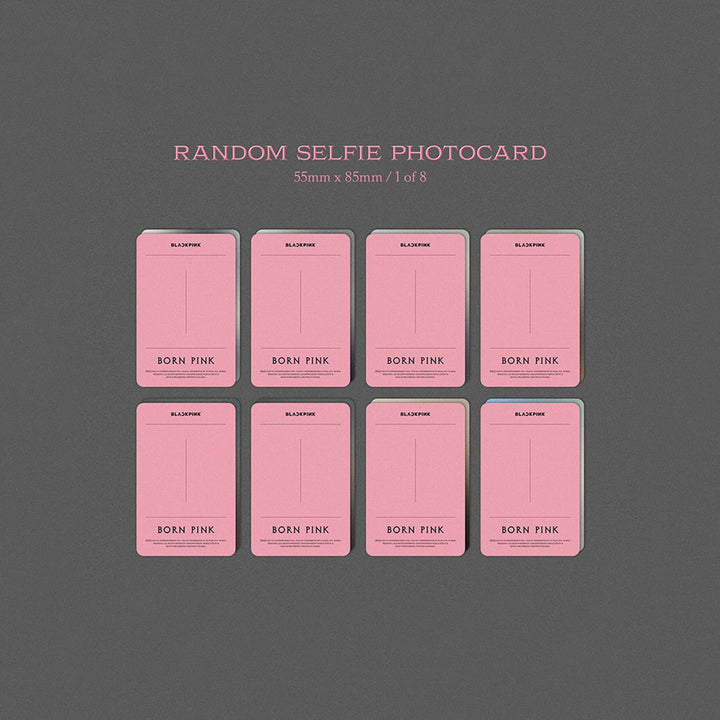 BLACKPINK - [BORN PINK] (PINK Ver.) CD + Photobook + Envelope + Lyrics Paper + Large Photocard + Pos
