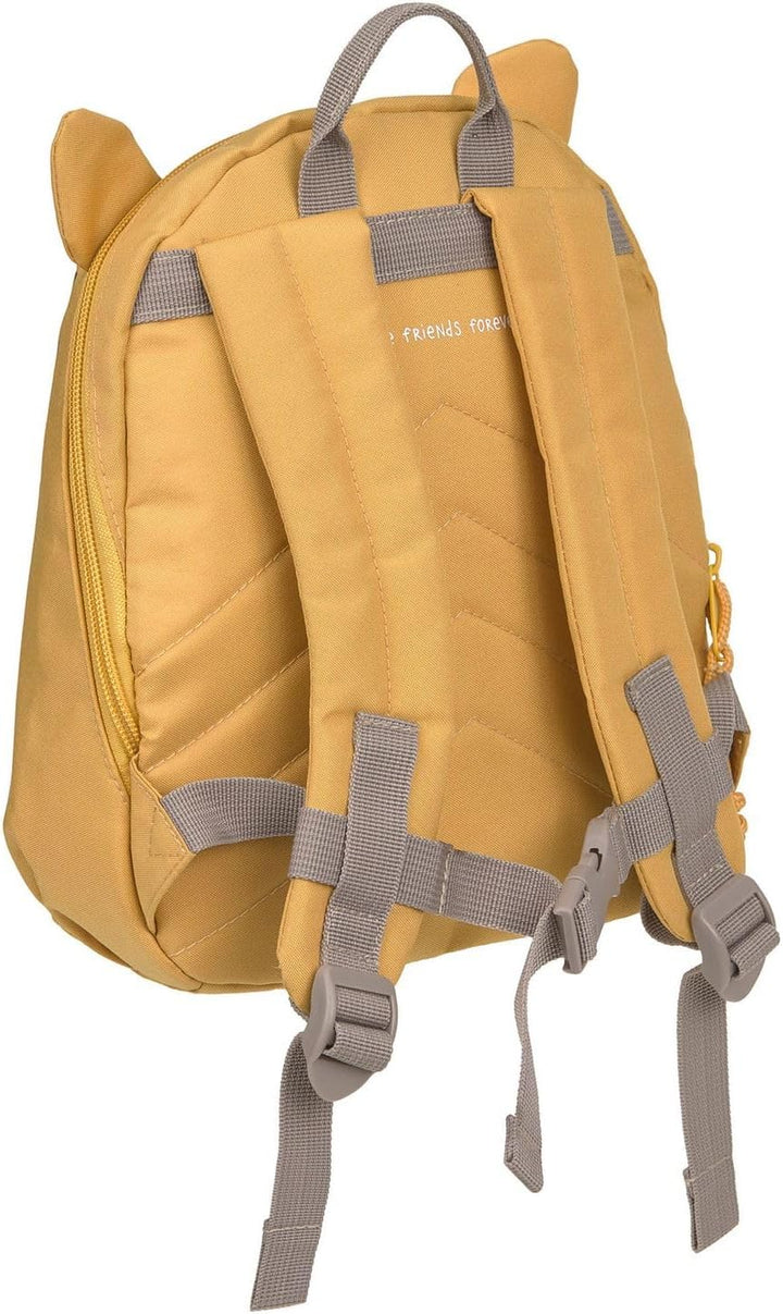 LÄSSIG Rucksack About Friends Tiny Backpack Leopard senfgelb