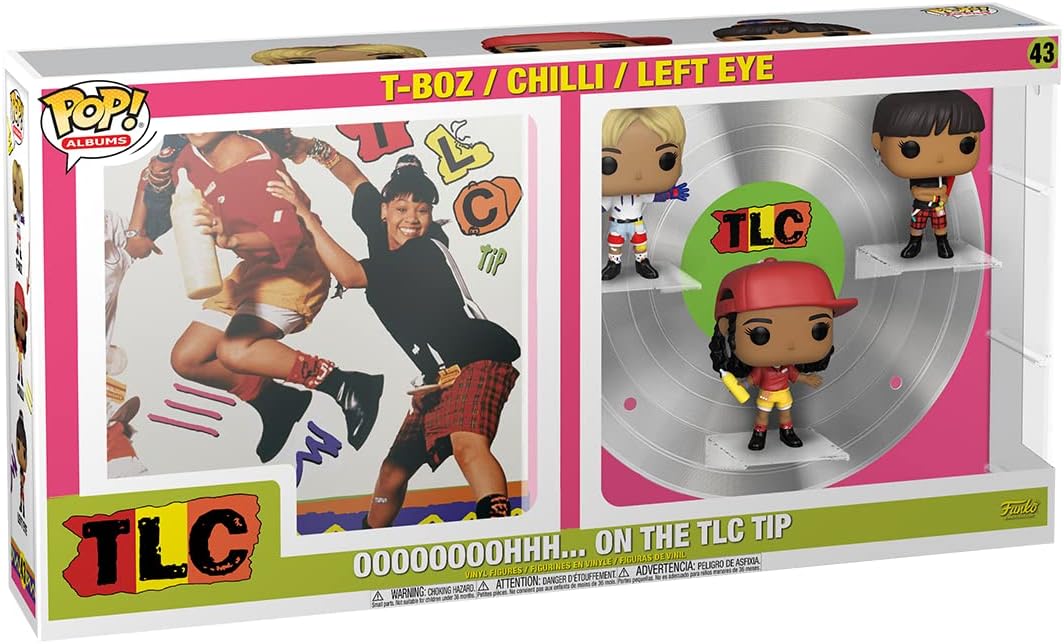 Funko Pop! Albums Deluxe: TLC - Oooh On The TLC Tip - Vinyl-Sammelfigur - Geschenkidee - Offizielle