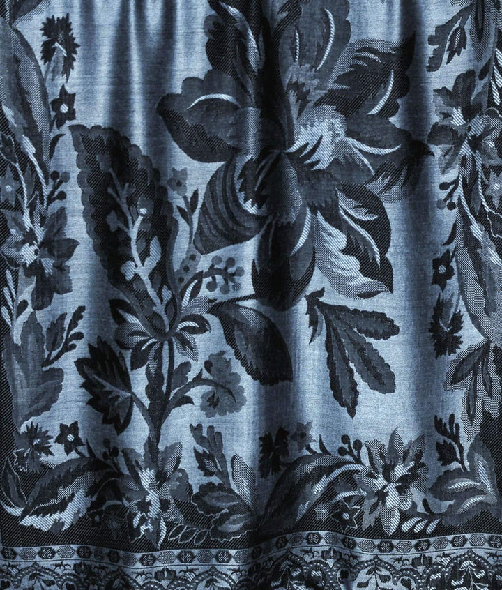 Lorenzo Cana Marken Pashmina Damenschal Naturfaser Floral Blumen Stola Schaltuch Tuch Stola 70 cm x