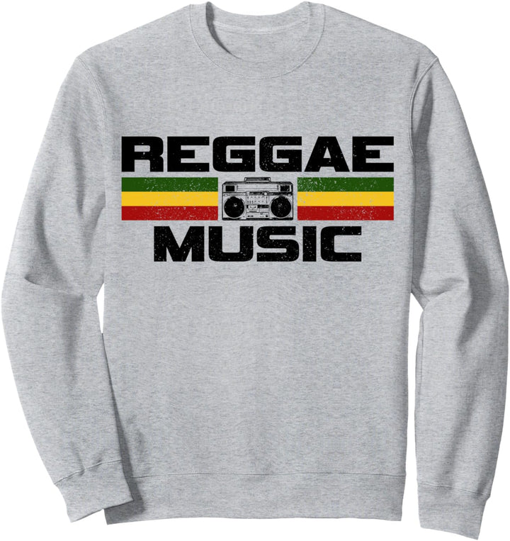 Reggae Musik Rastafari Rasta Jamaika Geschenk Sweatshirt