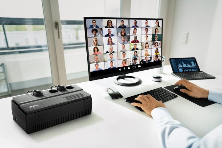 APC Easy-UPS BV - BV1000I-GR - Unterbrechungsfreie Stromversorgung 1000VA (AVR, 4 Schuko Ausgänge) 1