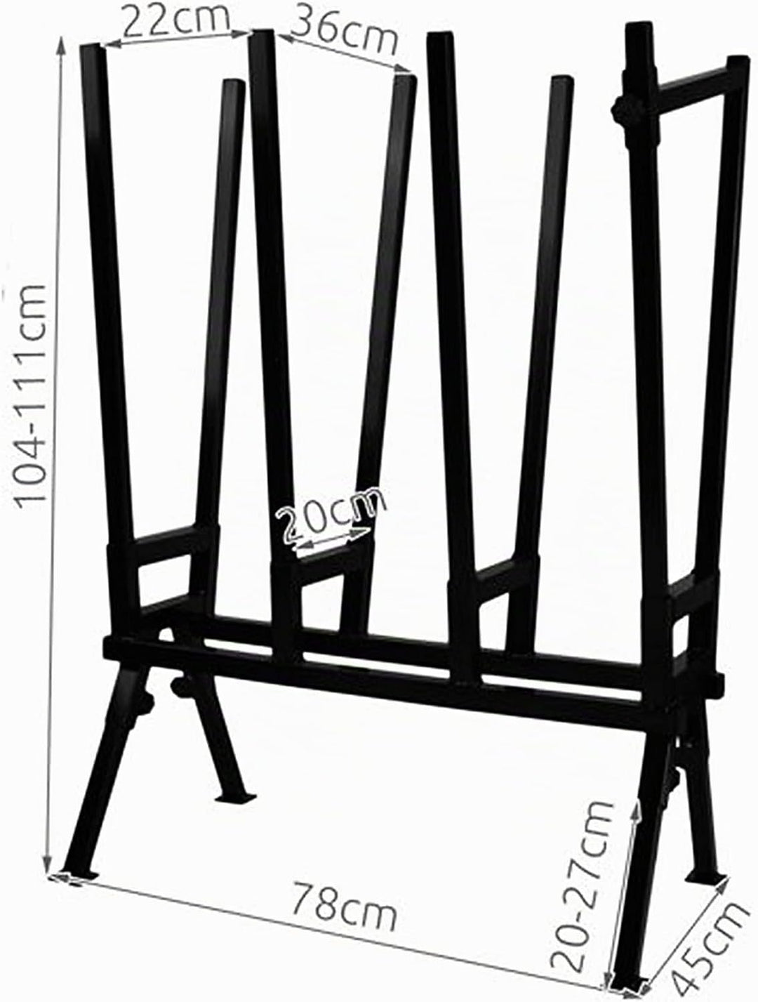 Holzsägebock Sägebock Sägegestell Holzbock Sägehilfe Stützbock Sägeständer Kettensäge, Brennholz Bel