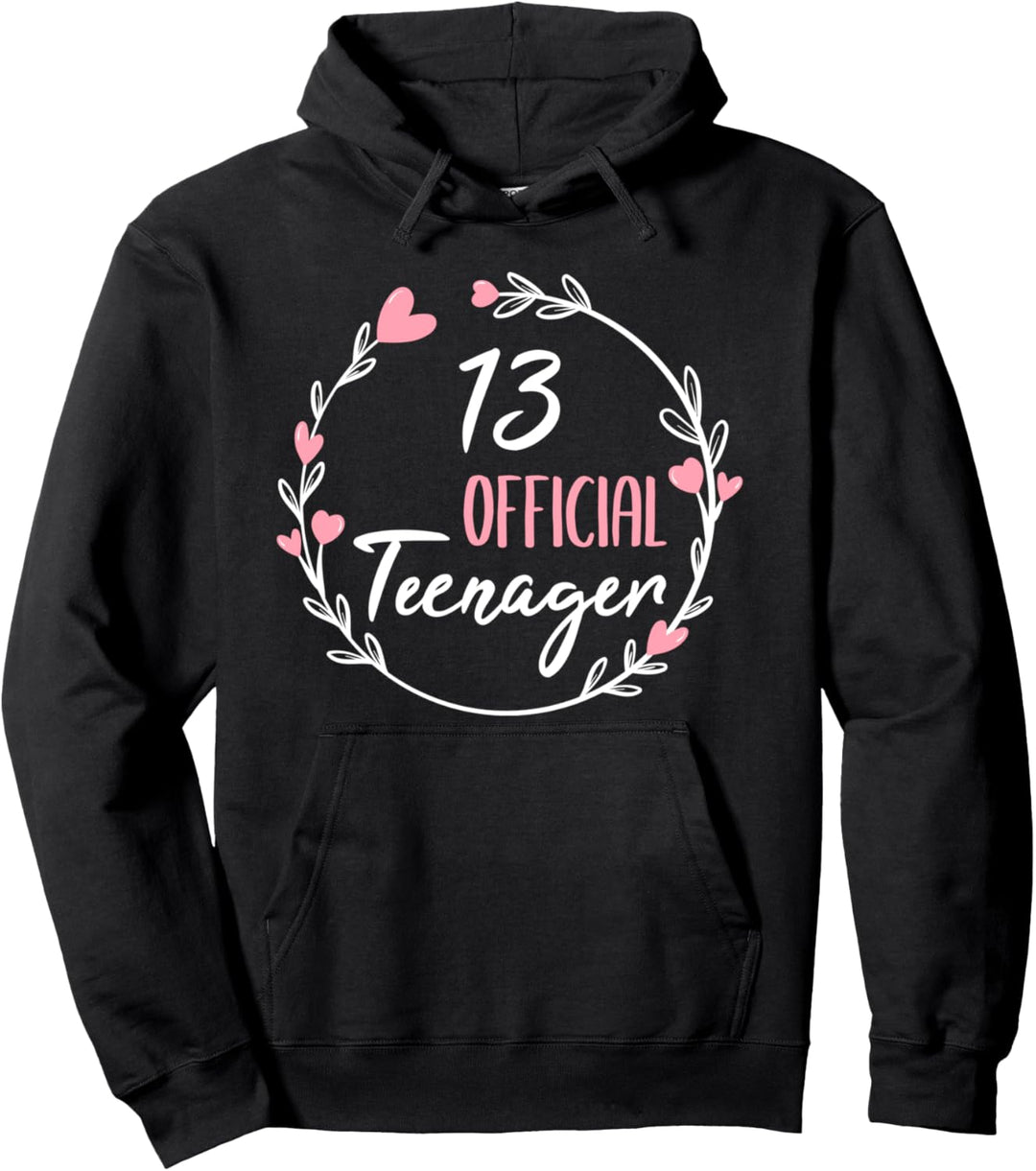 13. Geburtstag Mädchen 13 Jahre Teenager Geburtstag Geschenk Pullover Hoodie