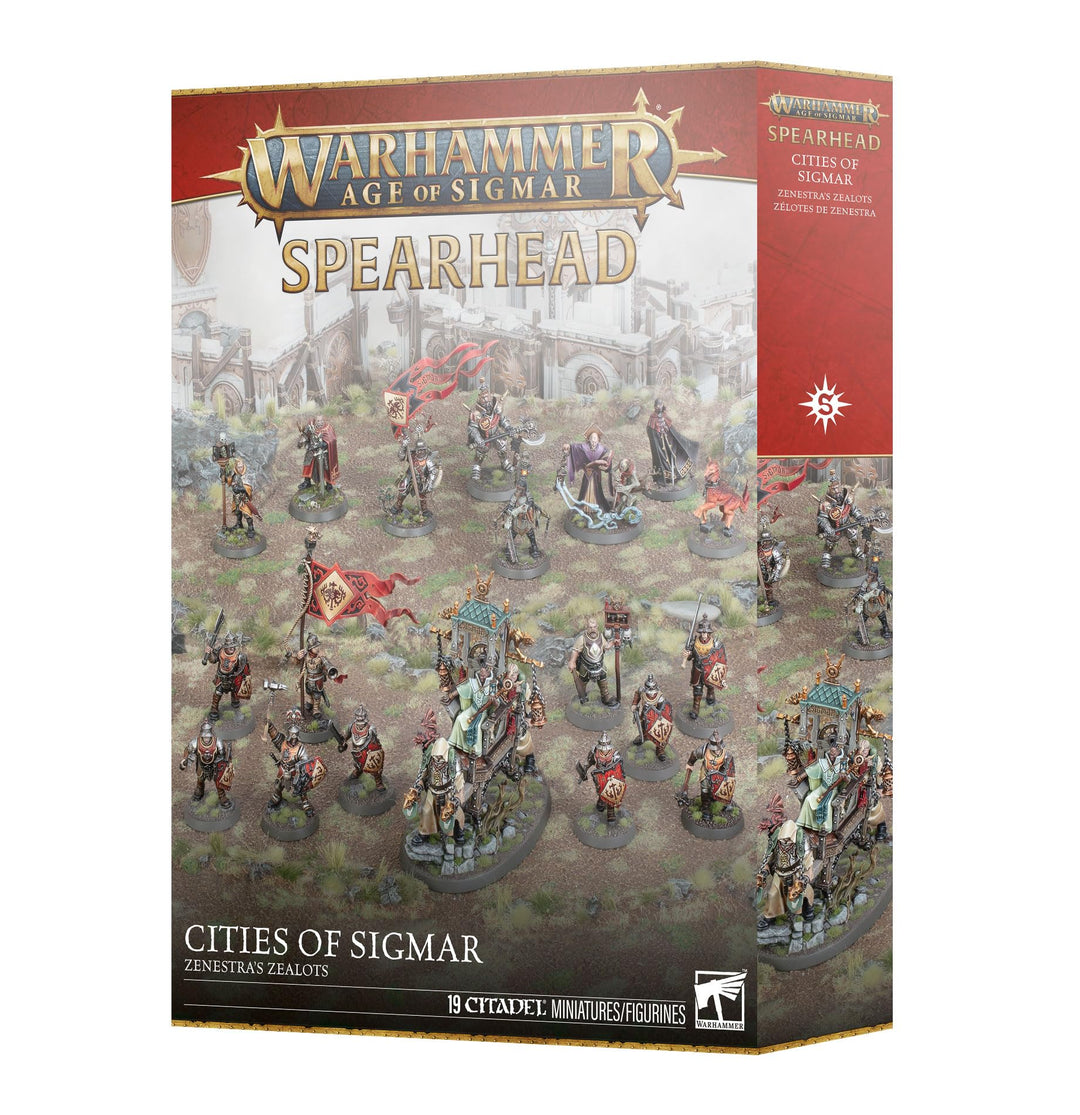 Games Workshop - Warhammer - Age of Sigmar - Spearhead: Cities of Sigmar - Zenestra Zealots | Zenest