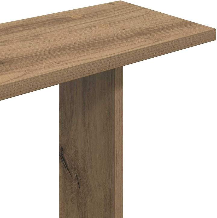 vidaXL Wandregal Artisan-Eiche 102 x 20 x 130 cm Holzwerkstoff, Artisan-eiche