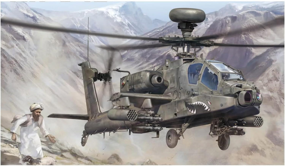 Tacom 1/35 US Army AH-64D Apache Longbow Attack Hubschrauber Kunststoff Modell TKO2601 geformte Farb