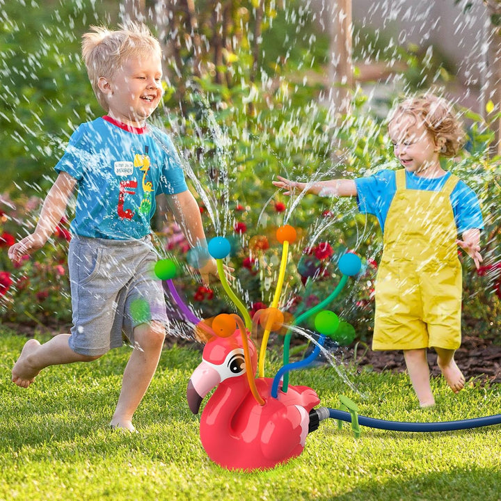 2-in-1-Wassersprinkler-Spielzeug für Erwachsene, Bewässerungsspielzeug für den Garten im Freien mit