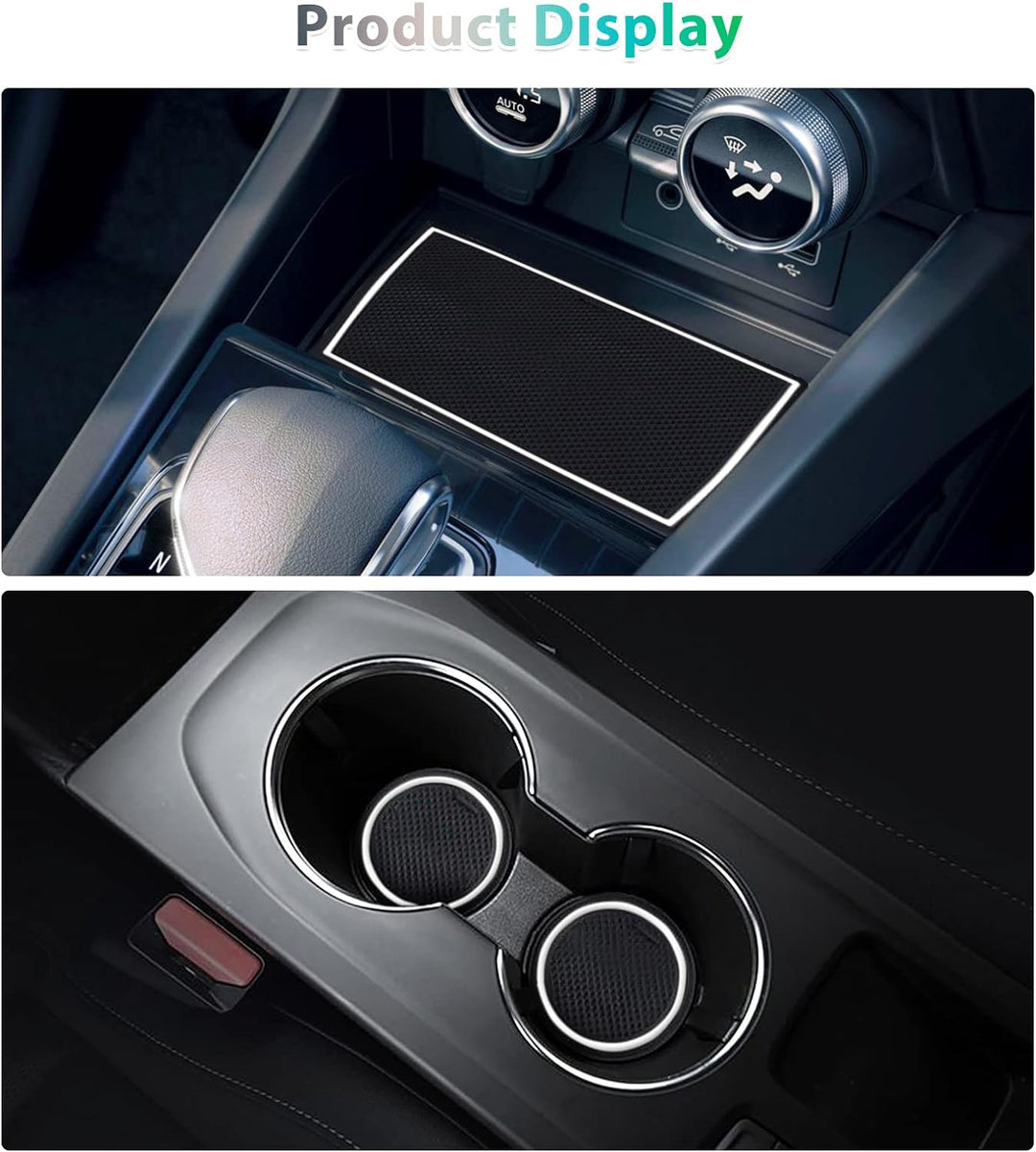 GAFAT Kompatibel mit Renault Arkana 2021 2022 2023 Antirutschmatten, Arkana Gummimatten, Mittelkonso