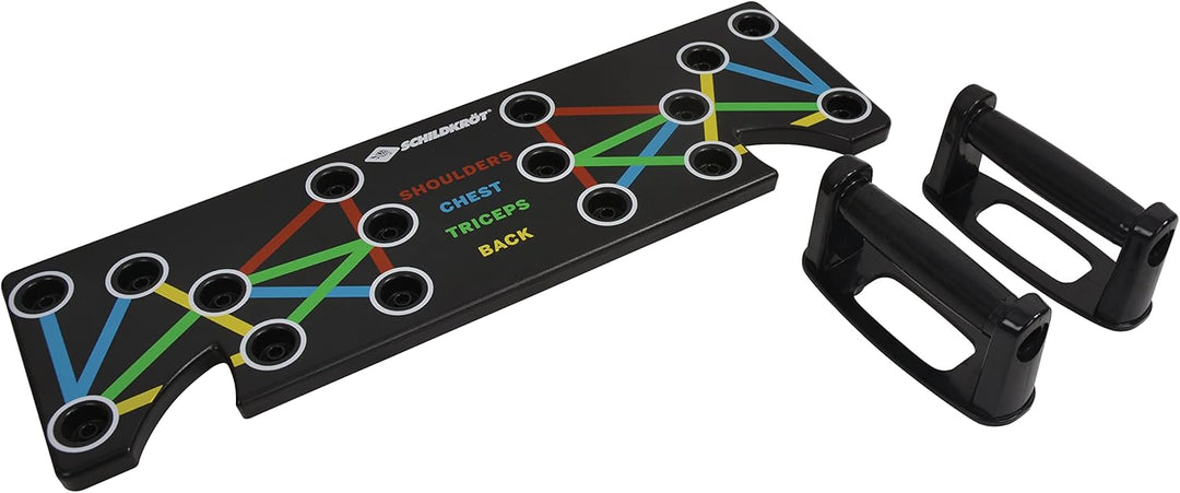 Schildkröt Push-Up Multitrainer, Push Up Board für das Muskelaufbautraining, Trainingsgerät für Zuha