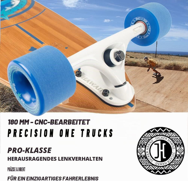 JUCKER HAWAII Longboards - Longboard Cruiser und Freeride Longboards in vielen Ausführungen - Für Ei