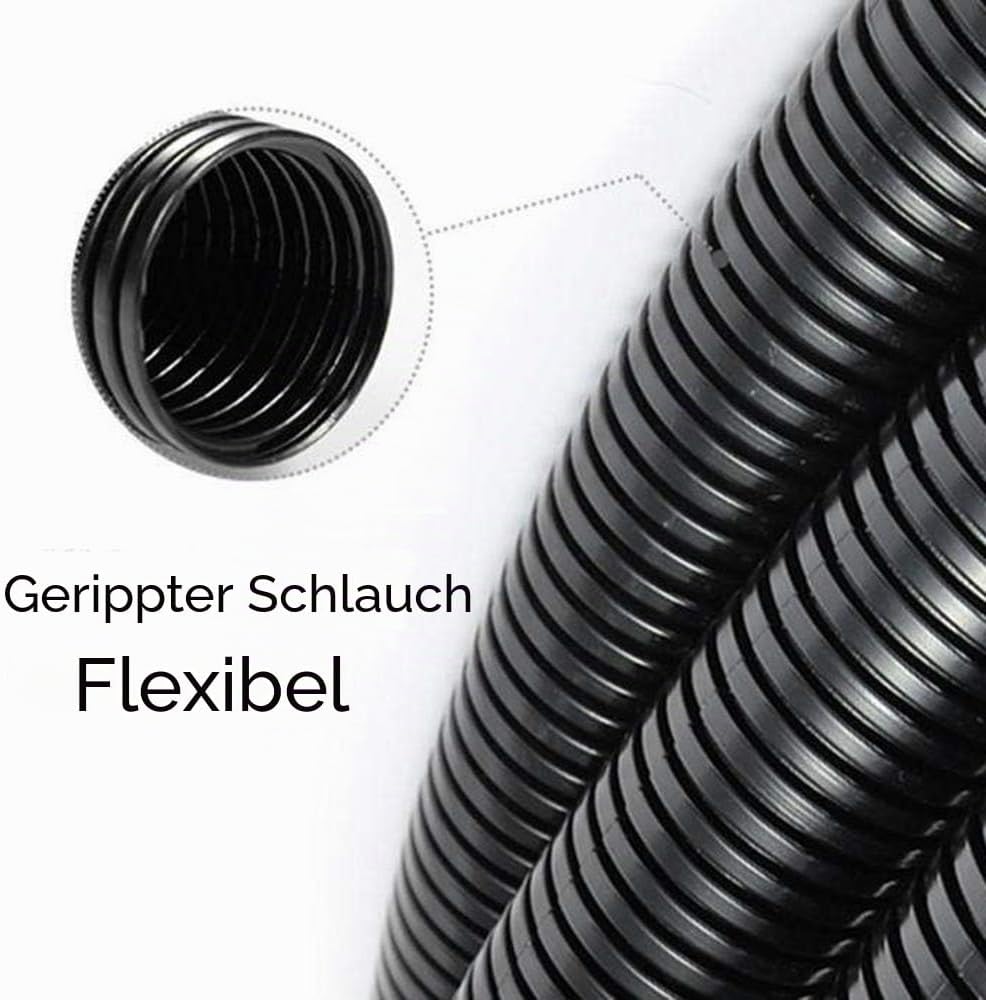 ZhiYo 30 m langer Draht-Webstuhl, 6,35 mm 100 FT 1/4” Schwarz, 100 FT 1/4” Schwarz