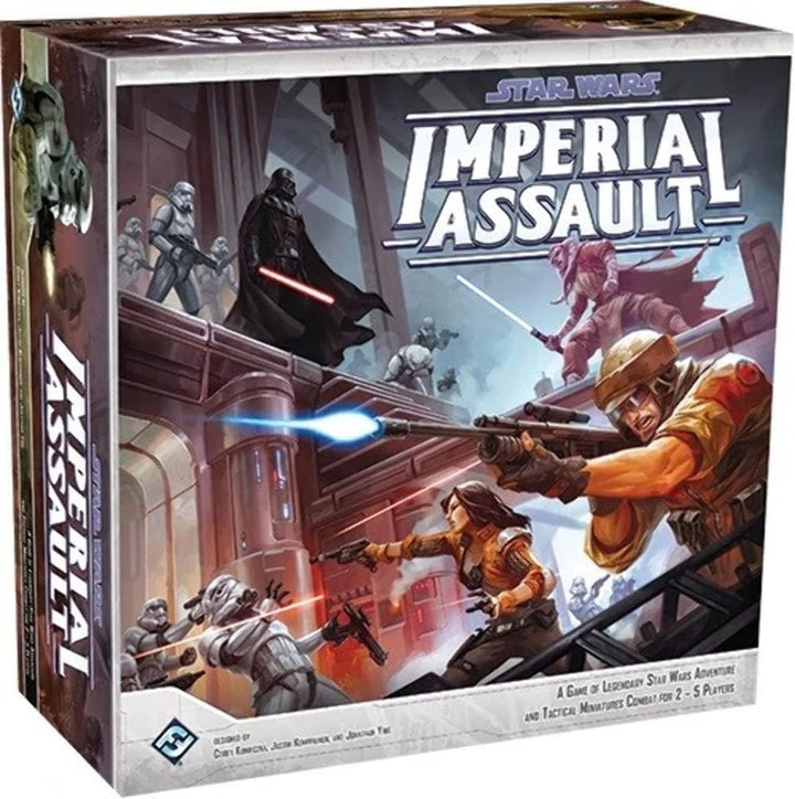 Fantasy Flight Games FFGSWI01 Star Wars Board Game & Extension, Mehrfarbig, 1. Core Set & Accessorie