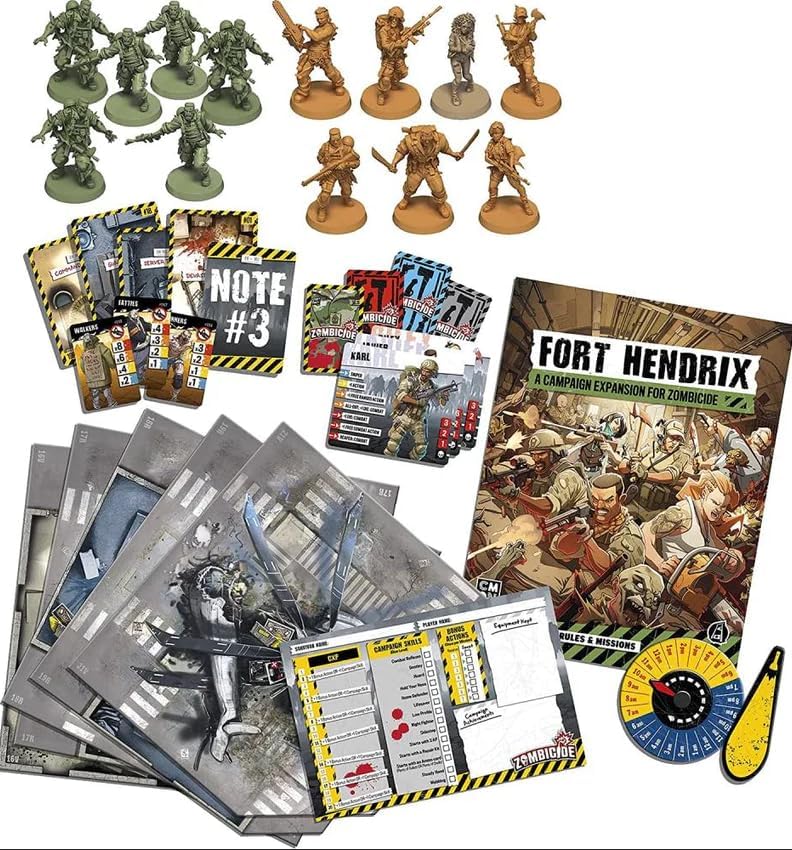 Zombicide – 2. Edition – Fort Hendrix – Französische Version