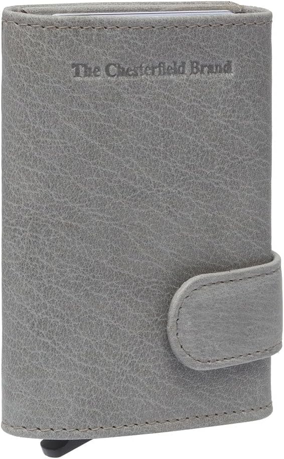 The Chesterfield Brand Mannheim - Kreditkartenetui 6cc 10 cm RFID Light Grey, Light Grey