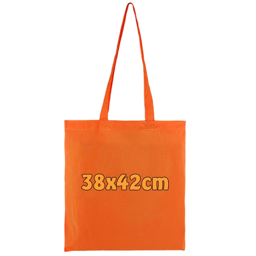 Baumwolltaschen | 38x42 cm | unbedruckt | mit zwei langen Henkeln | bemalbar | Öktex 100 zertifizier
