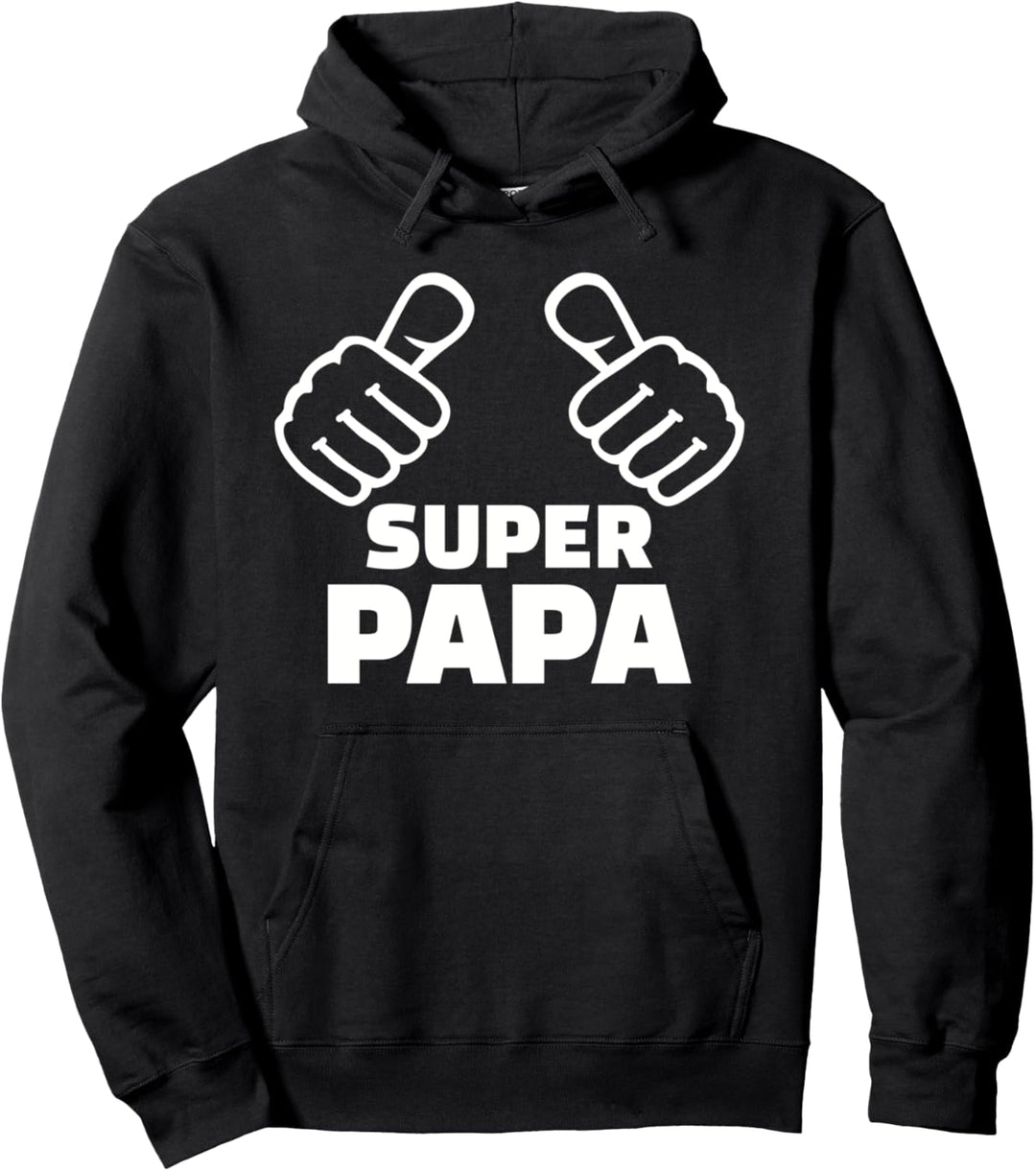 Super Papa Pullover Hoodie