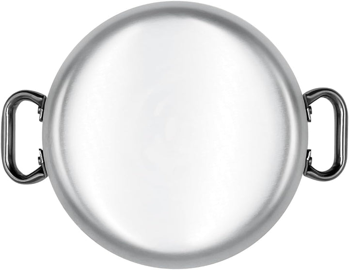 Agnelli Aluminiumpfanne mit Edelstahlgriffen 46 cm 46 cm Singles, 46 cm Singles