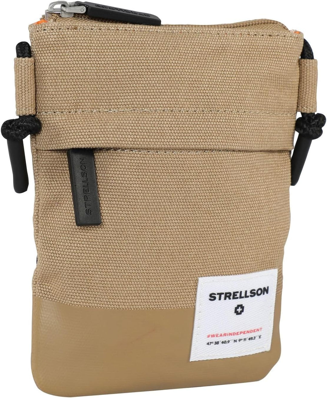 Strellson Tottenham Wyatt - Schultertasche XSVZ 18 cm Beige, Beige