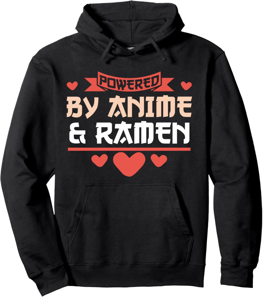 Präsentiert von Anime & Ramen Anime Pullover Hoodie