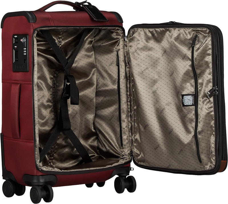 Stratic Bay Koffer Weichschale Reisekoffer Trolley Rollkoffer Handgepäck, TSA Kofferschloss, 4 Rolle