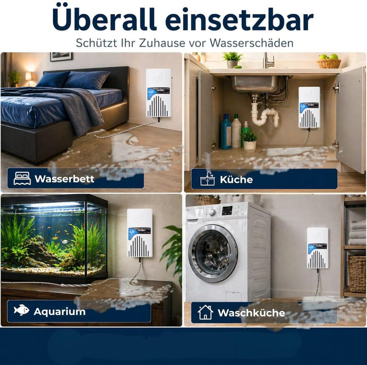 Wassermelder Schabus SHT 450 mit Sensorleitung