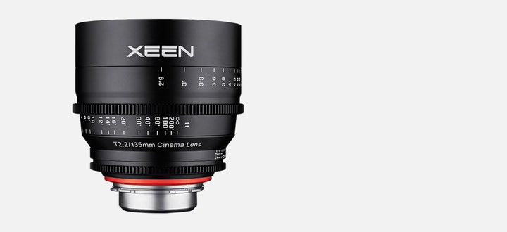 XEEN Cinema 135mm T2,2 PL Vollformat Objektiv MF Cine Video Lens für hohe Auflösungen mit Follow Foc