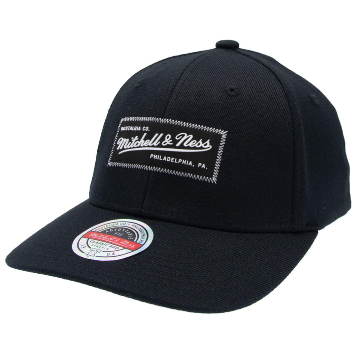 Mitchell & Ness Snapback - Biowashed Zig Zag - Small Box Logo, Black Einheitsgrösse Schwarz Classic