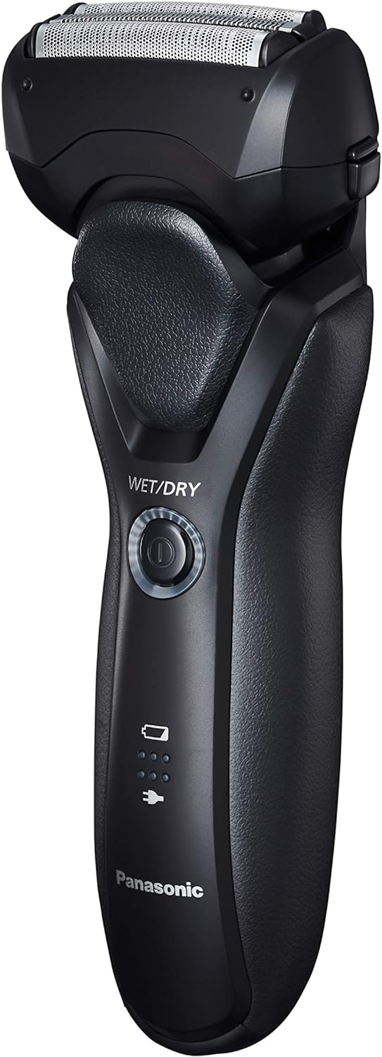 Panasonic Series 500 ES-RT37 Wet und Dry Herrenrasierer mit 3 Klingen für schnellen und präzisen Sch