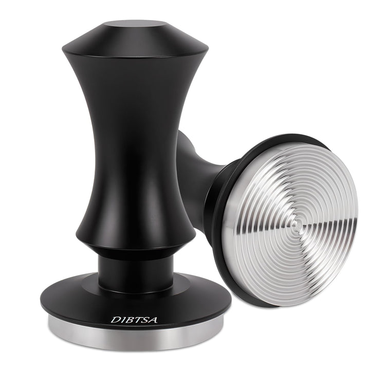 DIBTSA Espresso Tamper 51mm federbelasteter Kaffeestampfer, passend für 51mm Siebträger, 304 Edelsta