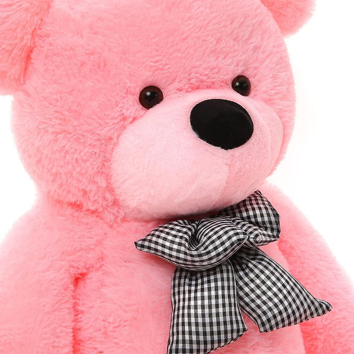 Plüschtier Teddybär Gross XXL - Rosa Stofftier Kuscheltier Bär 100 cm Gross - zum Kuscheln und Spiel
