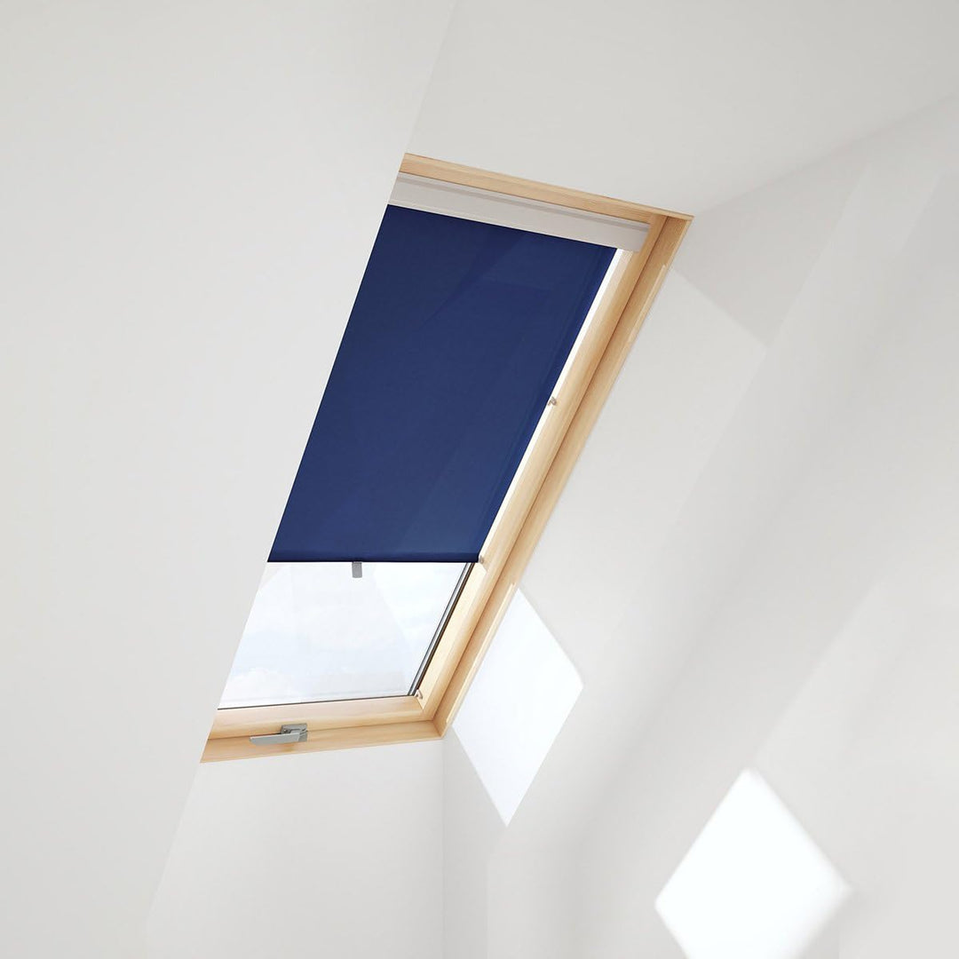 Itzala Sichtschutz-Rollo kompatibel mit VELUX Dachfenstern, M04, MK04, M06, MK06, M08, MK08, Dunkelb