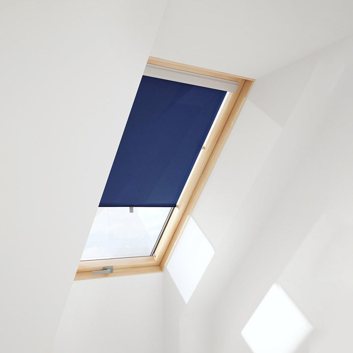 Itzala Sichtschutz-Rollo kompatibel mit VELUX Dachfenstern, M04, MK04, M06, MK06, M08, MK08, Dunkelb