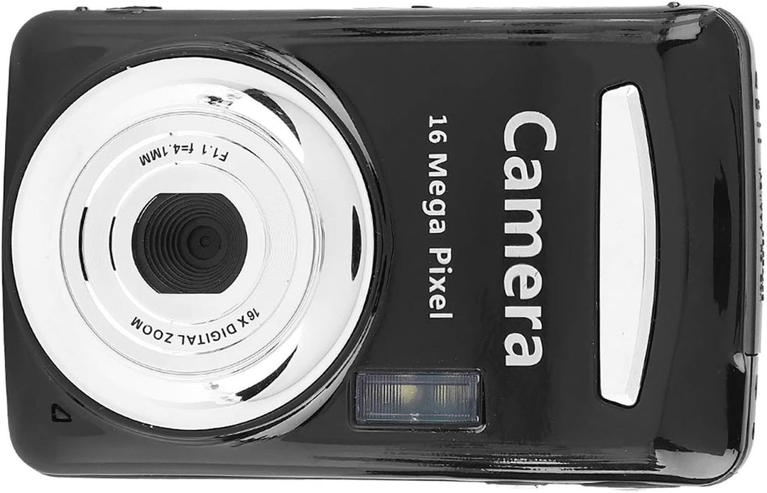 Digitalkamera, Vlogging-Kamera, Kompaktkameras mit 16-fachem Zoom, 16 MP, 720 P, 30 FPS, HD, Tragbar