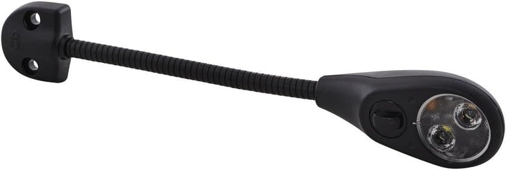 HELLA - Leseleuchte - SpotLED - LED - 24/12V - 3.0W - LED - Anbau - Lichtscheibenfarbe: glasklar - L
