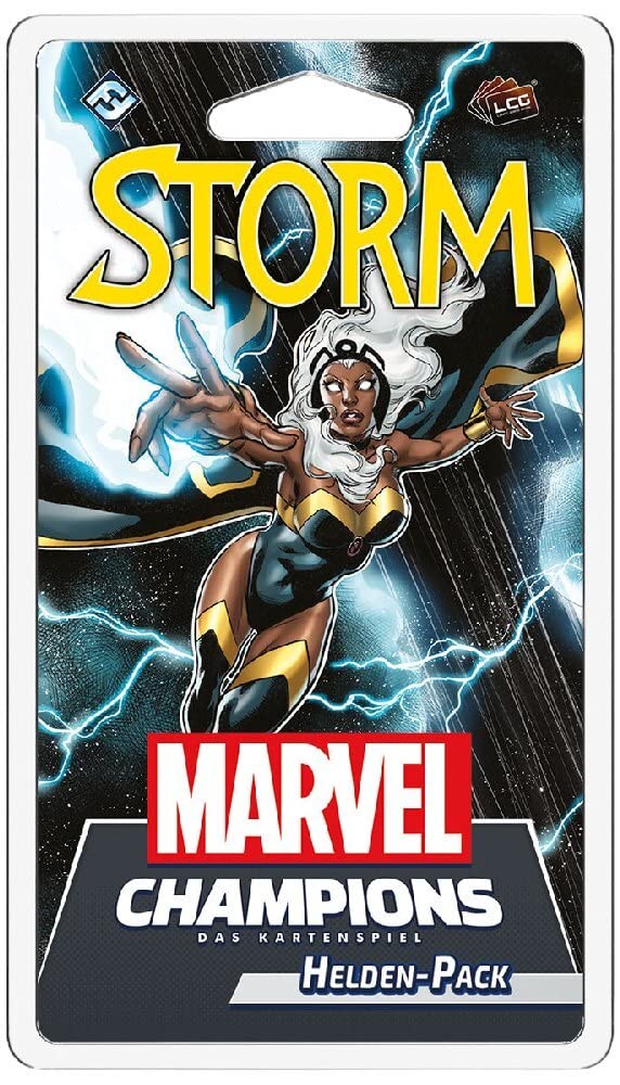 Fantasy Flight Games, Marvel Champions: LCG – Storm, Helden-Erweiterung, Expertenspiel, Kartenspiel,