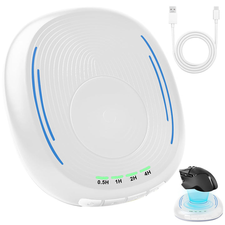 Leikurvo Mouse Mover, Mouse Jiggler, Mausbeweger für Home Office Nicht Nachweisbar Plug & Play, Maus