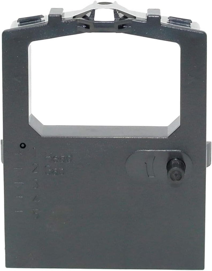 Kompatibel OBV 6x Farbband für OKI 9002303 9002309 - schwarz Schwarz / Black, Schwarz / Black