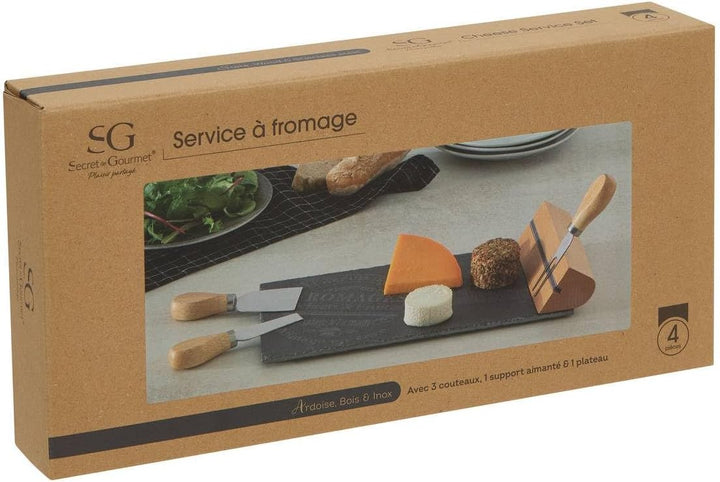 Secret de Gourmet - Käse service + 3 messer