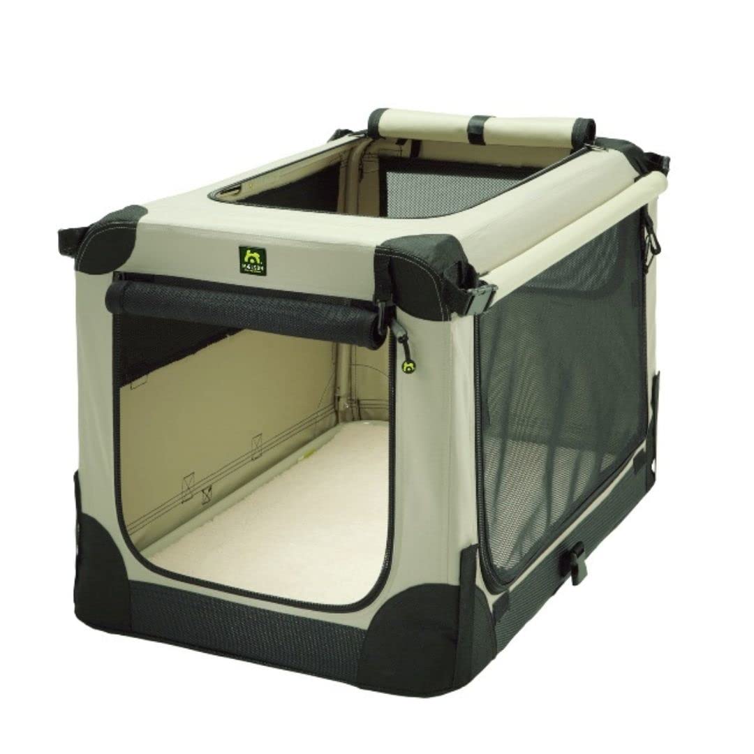 Maelson Soft Kennel faltbare Hundebox -beige - XXS 52 - (52 x 33 x 33cm) hautfarben XXS 52 - (52 x 3