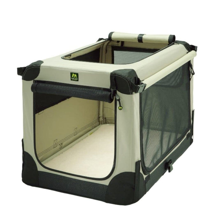 Maelson Soft Kennel faltbare Hundebox -beige - XXS 52 - (52 x 33 x 33cm) hautfarben XXS 52 - (52 x 3