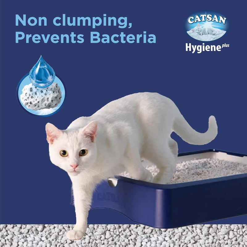 Catsan Hygiene Plus nicht klumpendes Katzenstreuung (1 x 10l), 10L