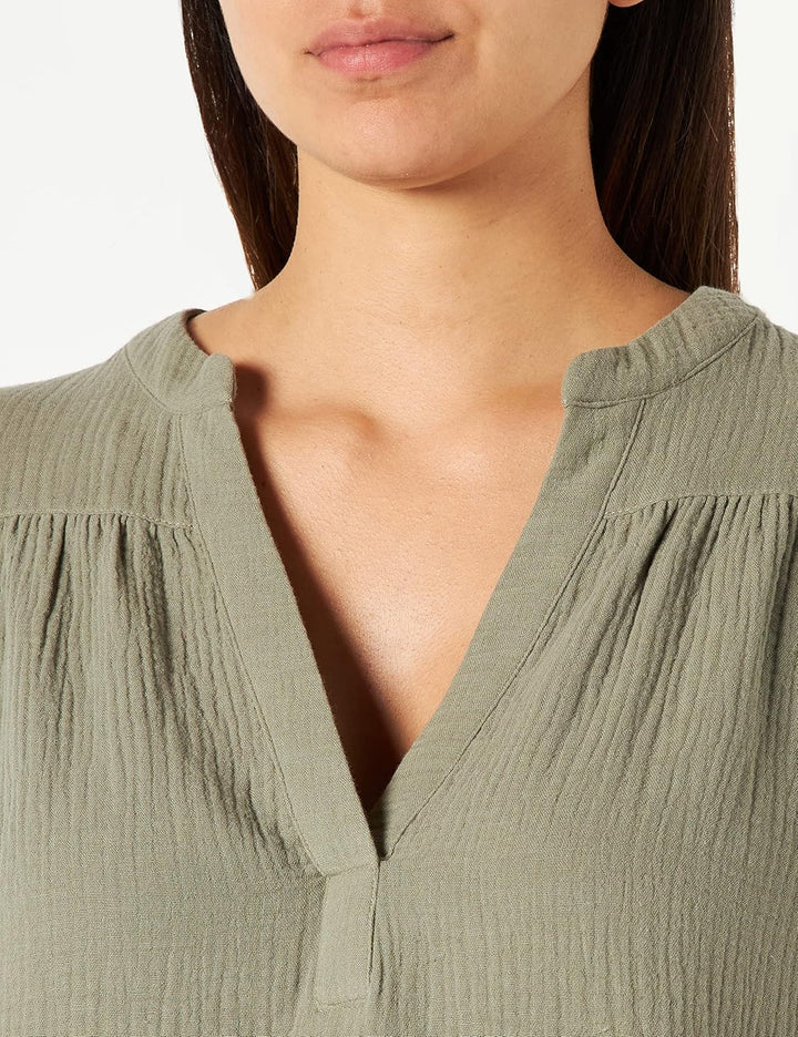 PART TWO Damen Paripw Bl Relaxed Fit Blouse 38 Vetiver, 38 Vetiver