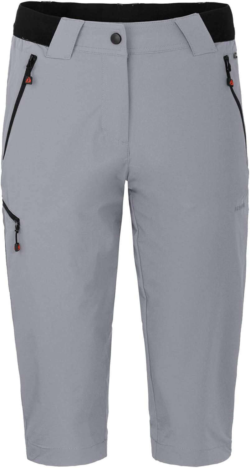 Bergson VIDAA Comfort Capri (Slim) | Damen 3/4 Wanderhose - schmaler Schnitt - leicht - bielastisch