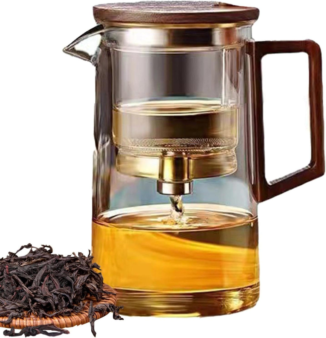 Glas-Teekanne mit Sieb, Glas-Teekannenfilter - Teekanne mit Sieb, Glas, Wassertrennung, Teekessel |