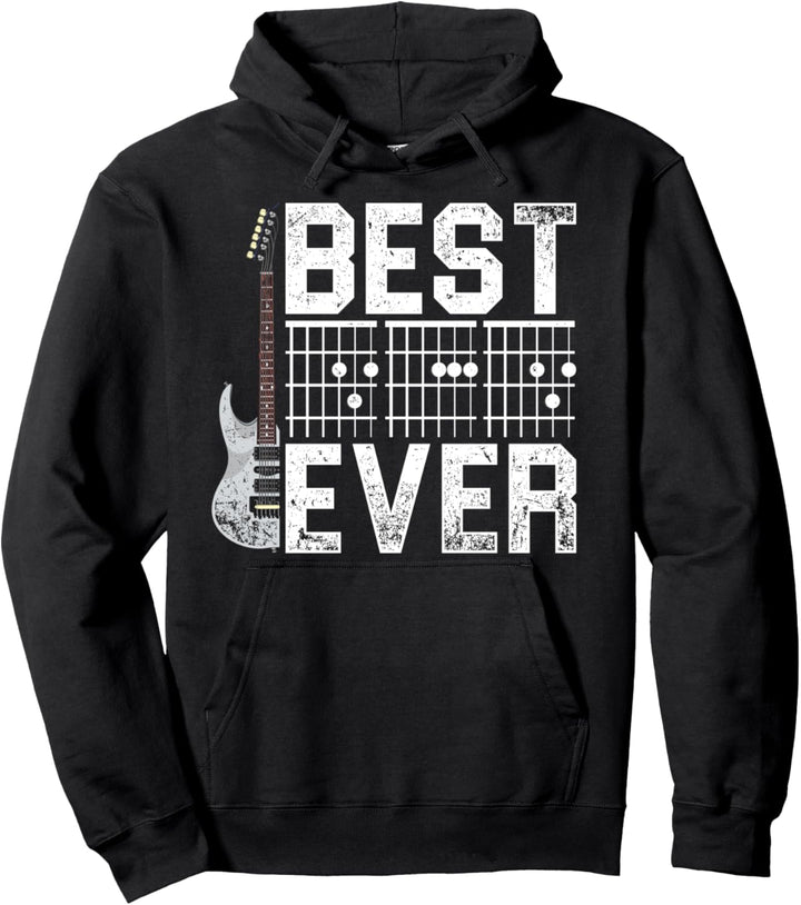 Bester Dad aller Zeiten Vatertag Geschenk DAD Gitarre Pullover Hoodie