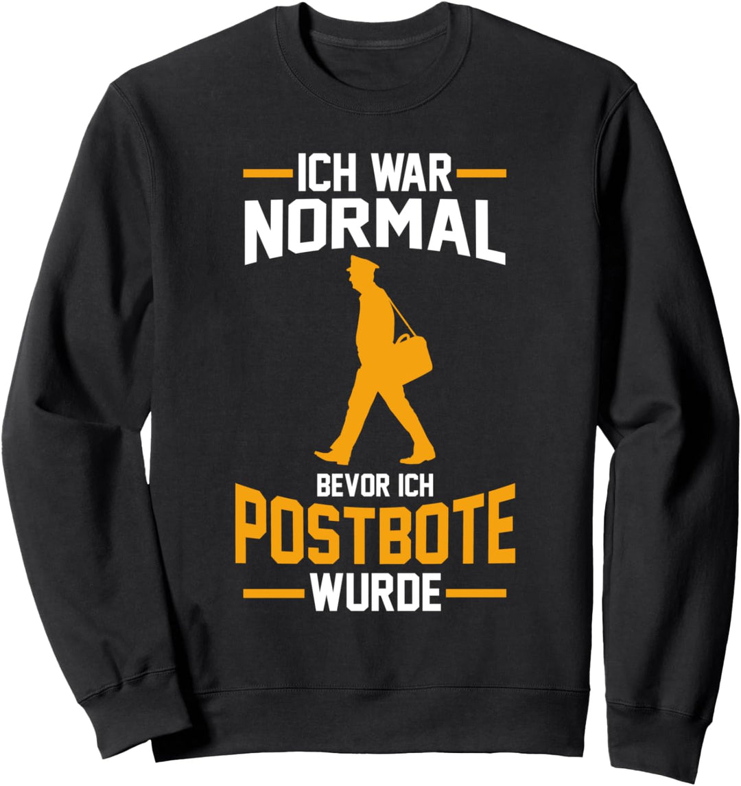 Postbote Zusteller Paketbote Geschenk Sweatshirt
