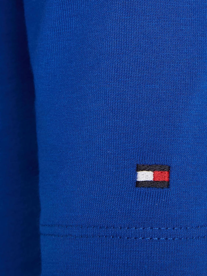 Tommy Hilfiger Damen Langarm Strickoberteile, Blau (Ultra Blue)